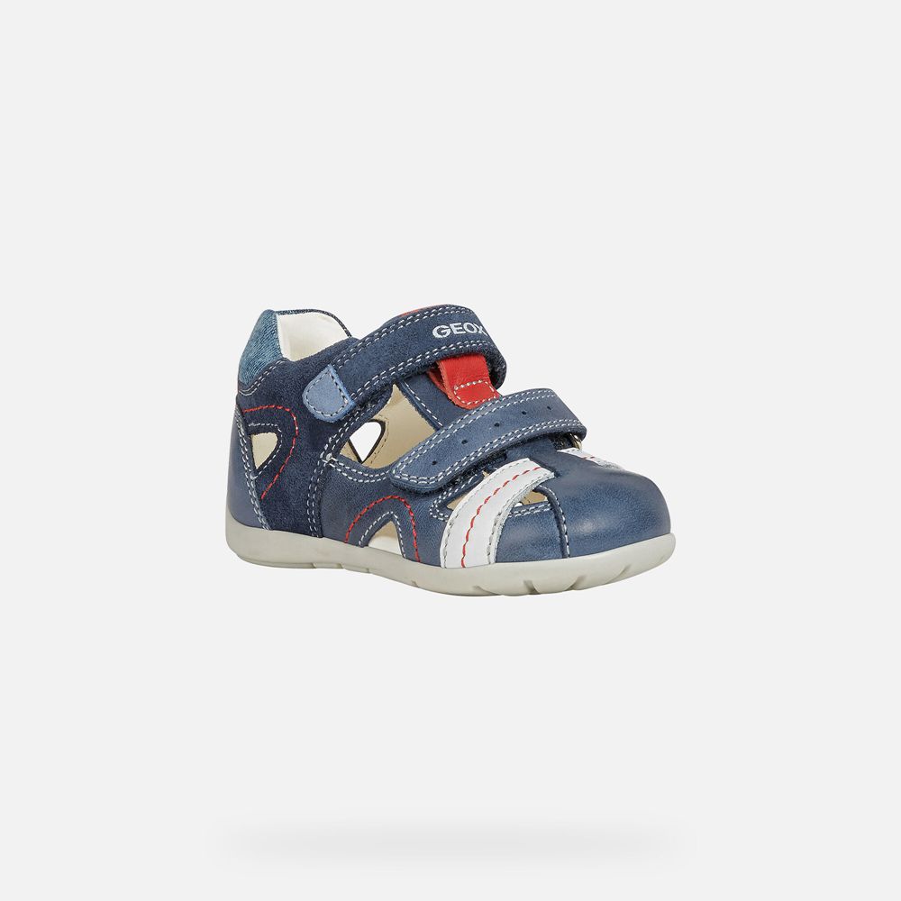 Sandales Geox Kaytan Boy - Bleu Marine - Bebe 920613-PAR